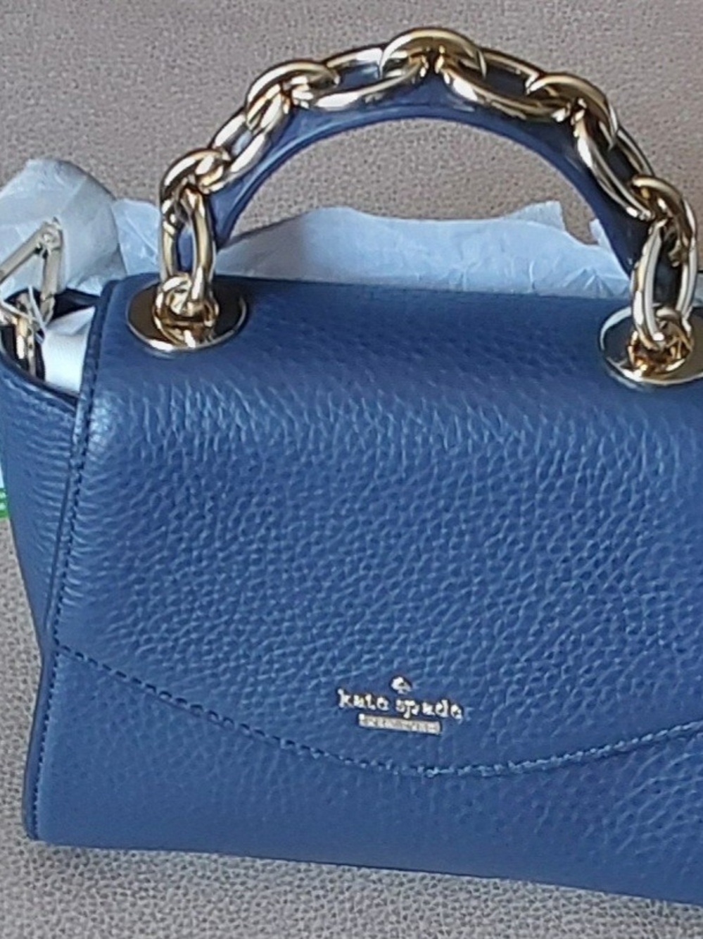 kate spade - Buyer's Choice - Blue Top-Handle Or Pink Camera Satchel - Picture 10 of 12